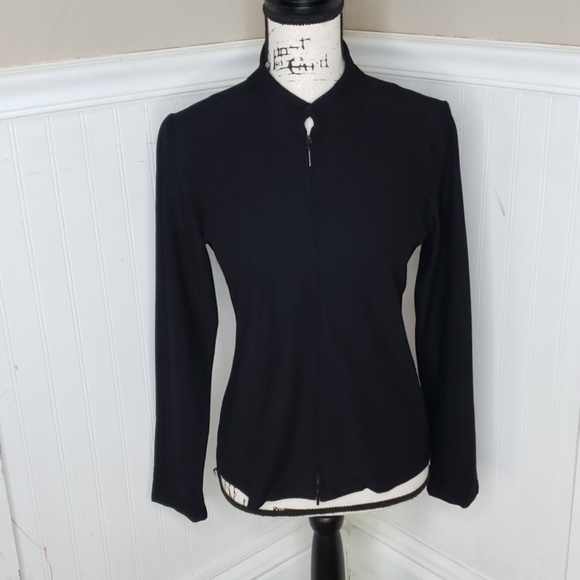 Eileen Fisher Jackets & Blazers - Eileen Fisher Mock Neck Jacket